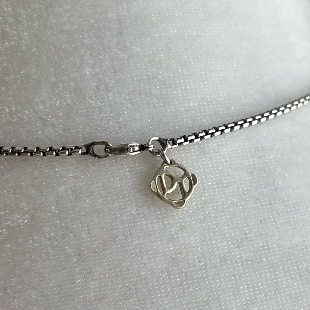 DAVID YURMAN 🩶 AUTHENTIC Heart Pendant Necklace - Picture 6 of 9